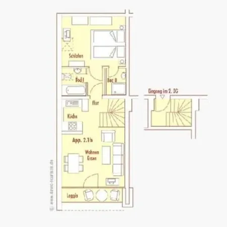Haus Seeburg Nur 100m Zum 2 1b Appartement